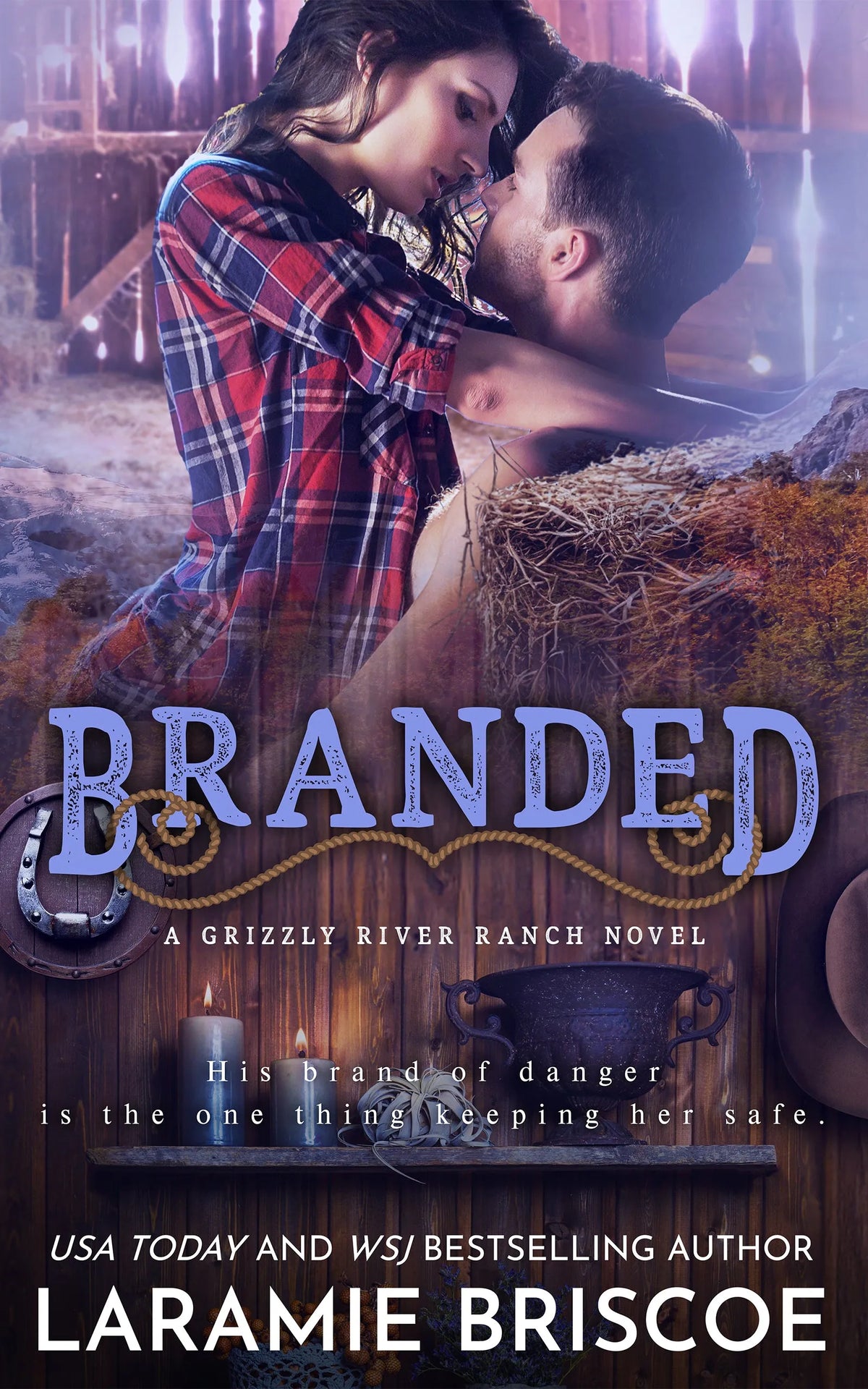 Branded: A Small Town Forced Proximity Western Romance (Grizzly River ...