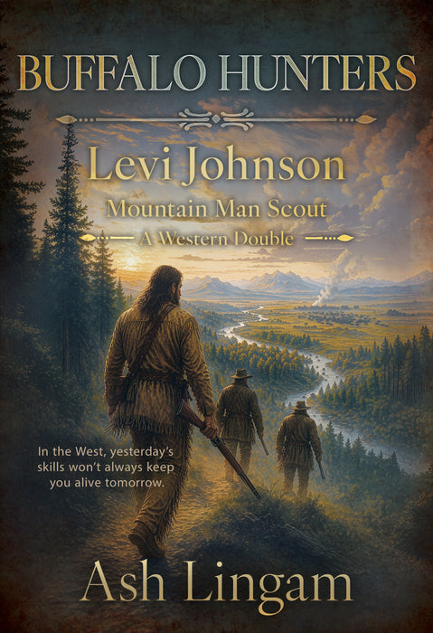 Buffalo Hunters: A Western Double (Levi Johnson Mountain Man Scout Books #19 & #20)