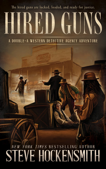 Hired Guns: A Western Mystery (Double-A Western Detective Agency Book #1)