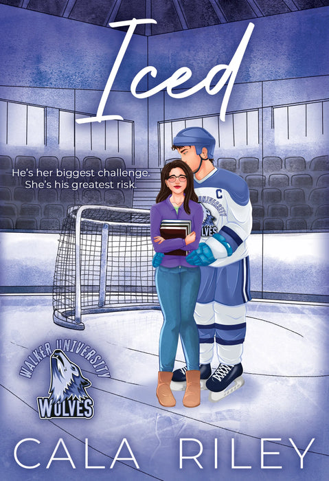 Iced: A Best Friends to Lovers Hockey Romance Novel (Walker University Book #1)