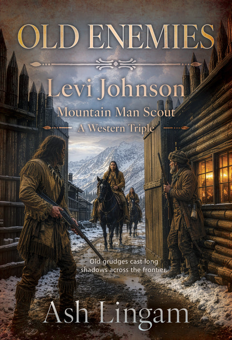 Old Enemies: A Western Triple (Levi Johnson Mountain Man Scout Books #23-#25)