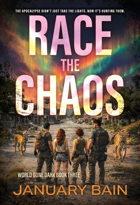 Race the Chaos: A Post-Apocalyptic Survival Thriller (World Gone Dark Book #3)