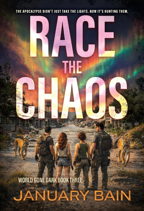 Race the Chaos: A Post-Apocalyptic Survival Thriller (World Gone Dark Book #3)