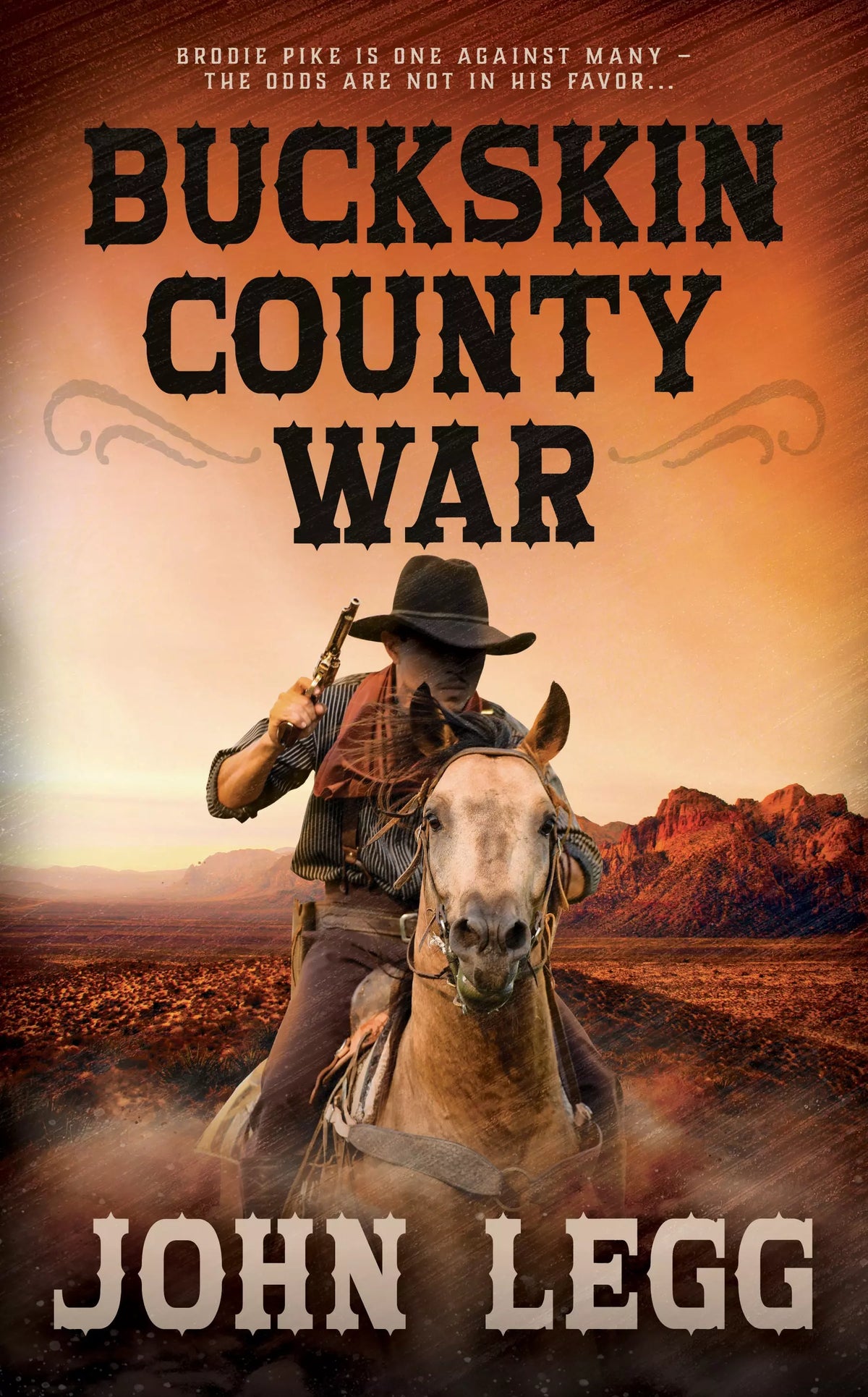 Buckskin County War A Classic Western Colorado Territory Book 1