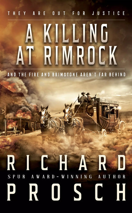 A Killing At Rimrock: A Traditional Western Novel (Hellbenders Book #3)